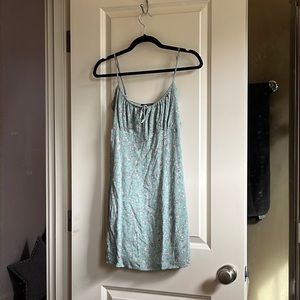 brandy melville rare robins egg jennifer milkmaid dress